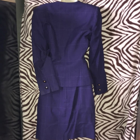 Jacqueline Ferrar size 4 Blazer and skirt set 🍒 - Picture 3 of 7